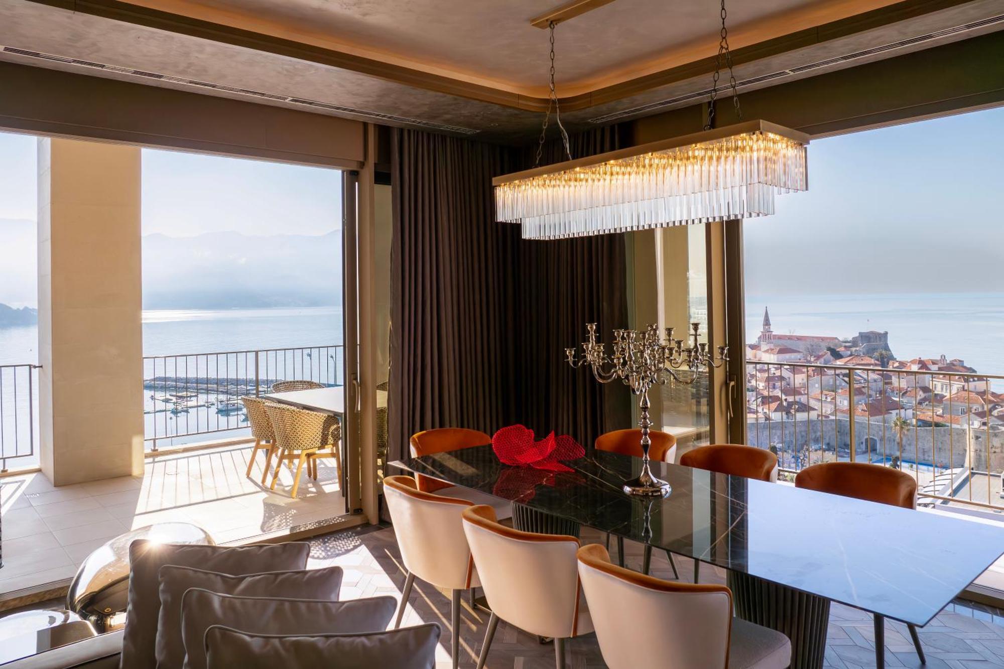 Merit Starlit Hotel & Residences Будва Экстерьер фото