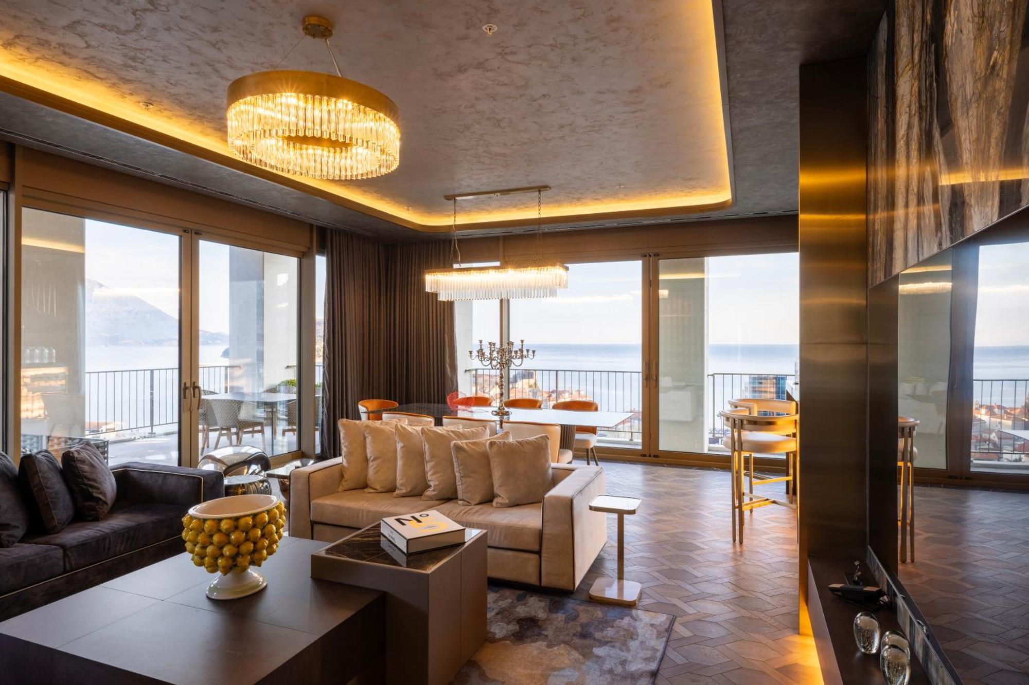 Merit Starlit Hotel & Residences Будва Экстерьер фото
